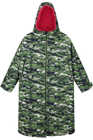 Regatta Unisex Płaszcz Plażowy Wodoodporny Changing Robe Jasnozielony