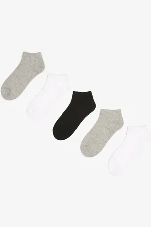Renee Czarno-Szare 5-pack Skarpet do Kostki Veruzi