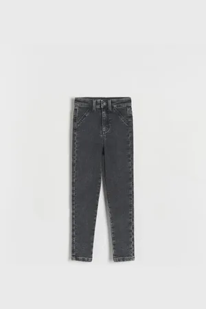 Reserved Jeansy skinny high waist