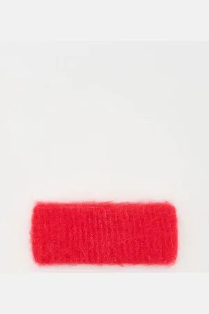 Reserved Opaska na głowę z dodatkiem wełny