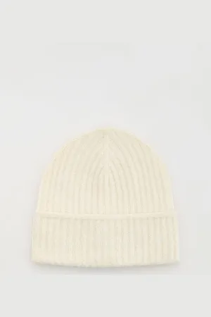 Reserved Czapka beanie z domieszką wełny