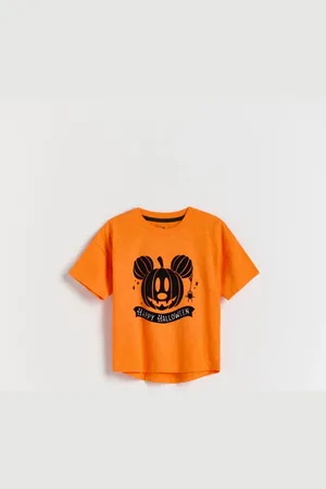 Reserved Bawełniany t-shirt Mickey Mouse