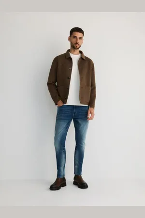 Reserved Jeansy slim z efektem sprania
