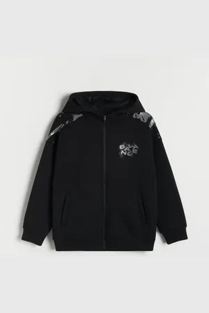 Reserved Rozpinana bluza z kapturem
