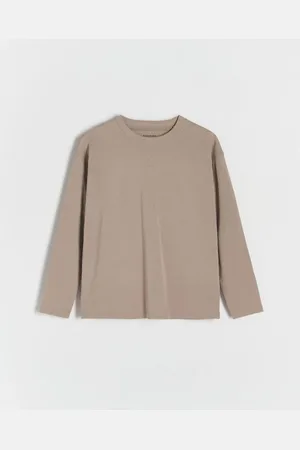 Reserved Bawełniany longsleeve