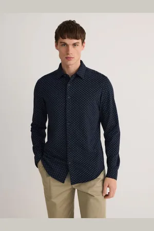 Reserved Wzorzysta koszula regular fit