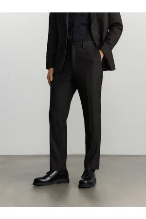 Reserved Spodnie garniturowe slim fit