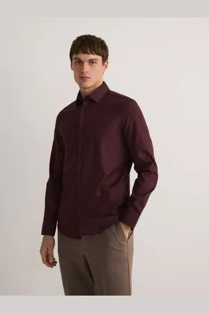 Reserved Bawełniana koszula slim fit