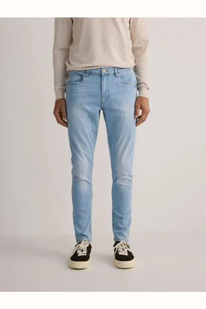 Reserved Jeansy skinny z efektem sprania