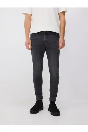Reserved Jeansy skinny z efektem sprania