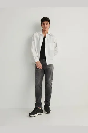 Reserved Jeansy slim fit z efektem sprania