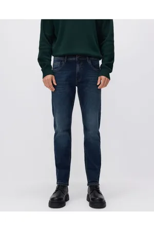 Reserved Jeansy slim z efektem sprania