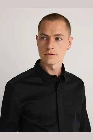 Reserved Gładka koszula super slim fit