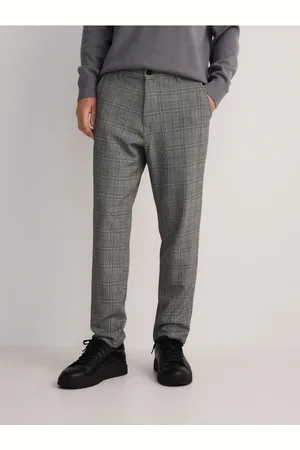 Reserved Spodnie chino slim z wiskozą