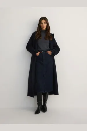 Reserved Jeansowa spódnica midi