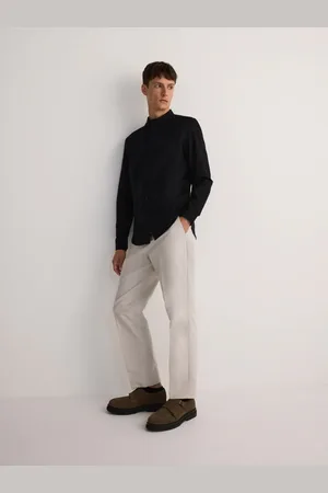 Reserved Koszula slim z bawełny oxford