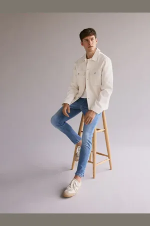 Reserved Jeansy skinny z efektem sprania