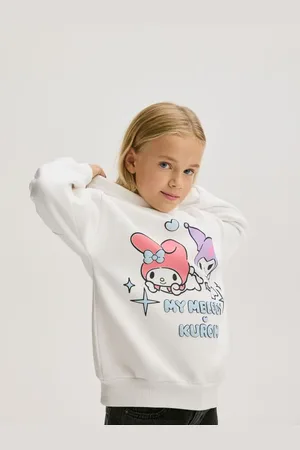 Reserved Bluza z kapturem Kuromi i My Melody