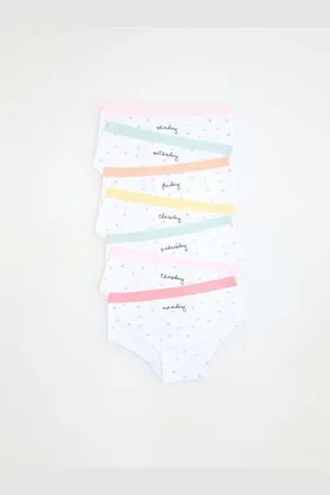 Reserved Bawełniane majtki 7 pack