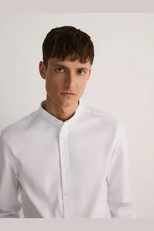Reserved Koszula slim z bawełny oxford