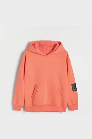 Reserved Bawełniana bluza z kapturem
