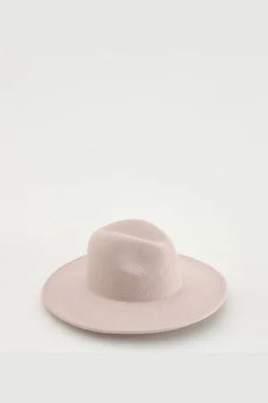 Reserved Wełniany kapelusz fedora