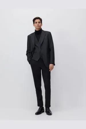 Reserved Marynarka slim fit w prążek