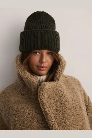 Reserved Czapka beanie z domieszką wełny