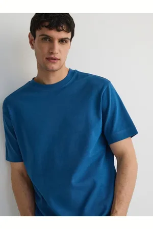 Reserved Bawełniany t-shirt boxy