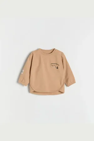 Reserved Bawełniany longsleeve
