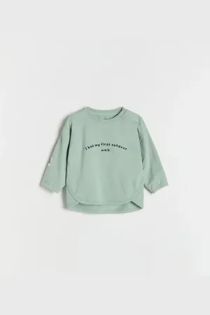 Reserved Bawełniany longsleeve
