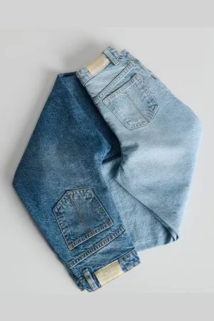 Reserved Jeansy wide leg z wysokim stanem