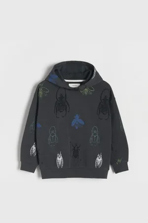 Reserved Bluza z kapturem