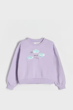Reserved Bluza z aplikacją