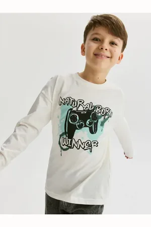 Reserved Bawełniany longsleeve