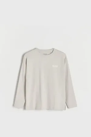 Reserved Longsleeve z nadrukiem
