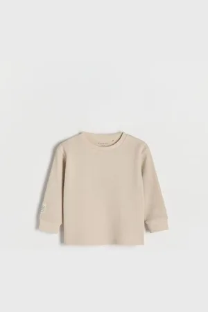 Reserved Bawełniany longsleeve