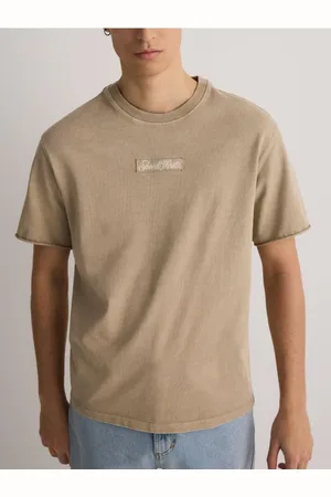 Reserved T-shirt boxy z efektem sprania