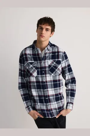Reserved Koszula regular fit w kratę