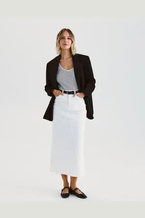 Reserved Bawełniany top w paski