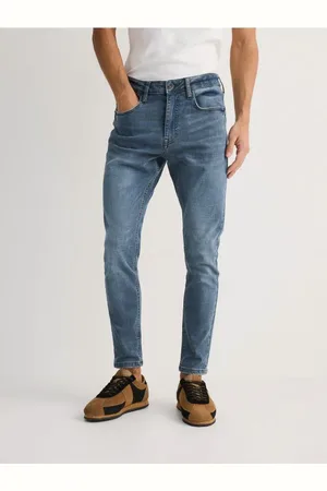 Reserved Jeansy skinny z efektem sprania