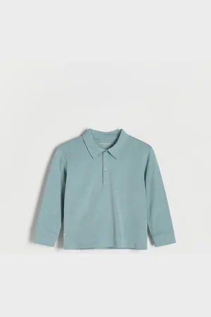 Reserved Bawełniana koszulka longsleeve