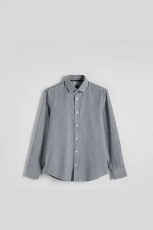 Reserved Koszula slim z bawełny egipskiej