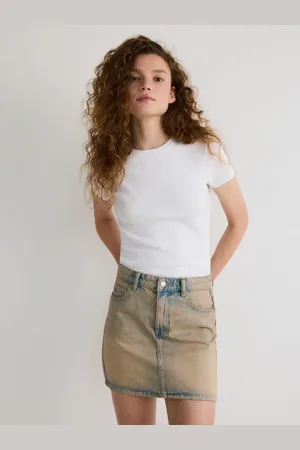 Reserved Jeansowa spódnica mini