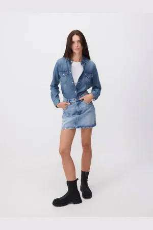 Reserved Jeansowa spódnica mini