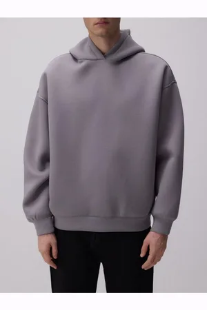 Reserved Gładka bluza z kapturem