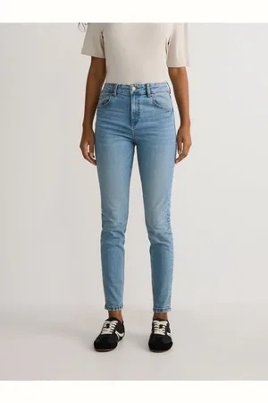 Reserved Jeansy slim fit z wysokim stanem