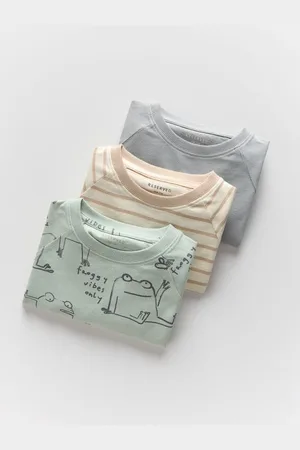 Reserved Bawełniany longsleeve 3 pack