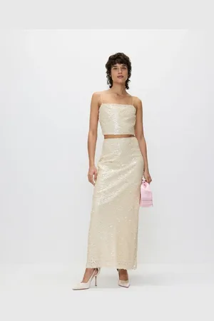 Reserved Cekinowa spódnica maxi