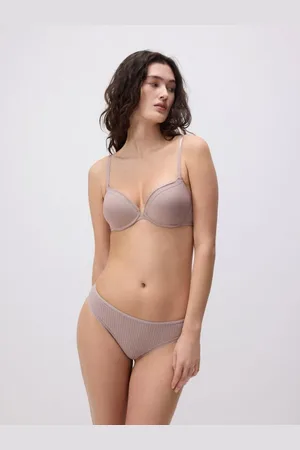 Reserved Majtki typu stringi z koronką 3 pack